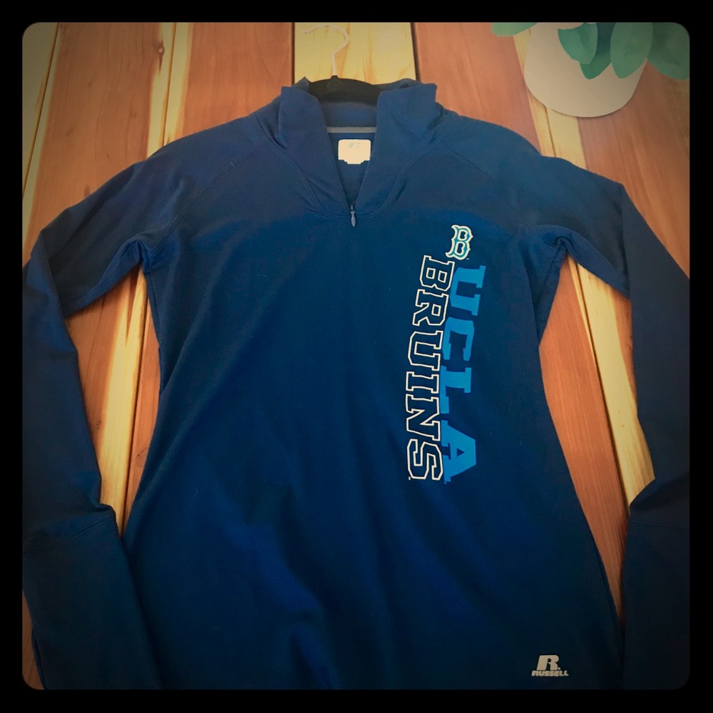 UCLA quarter zip jacket